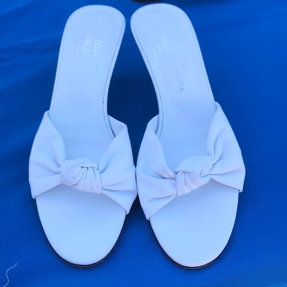 Donald J. Pliner Shoes - Couture Donald J Pliner white sandals